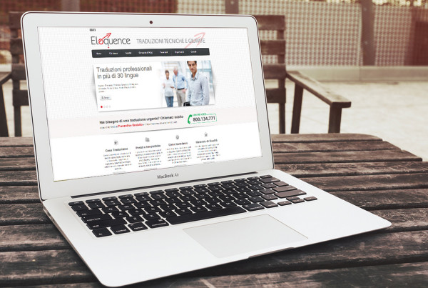 Eloquence Sito Web by Maniac Studio