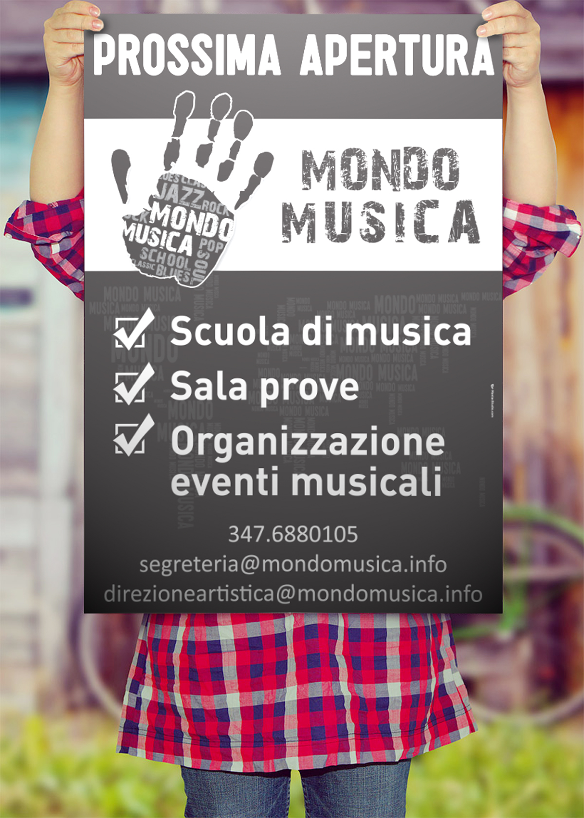 Mondo Musica Manifesto by Maniac Studio