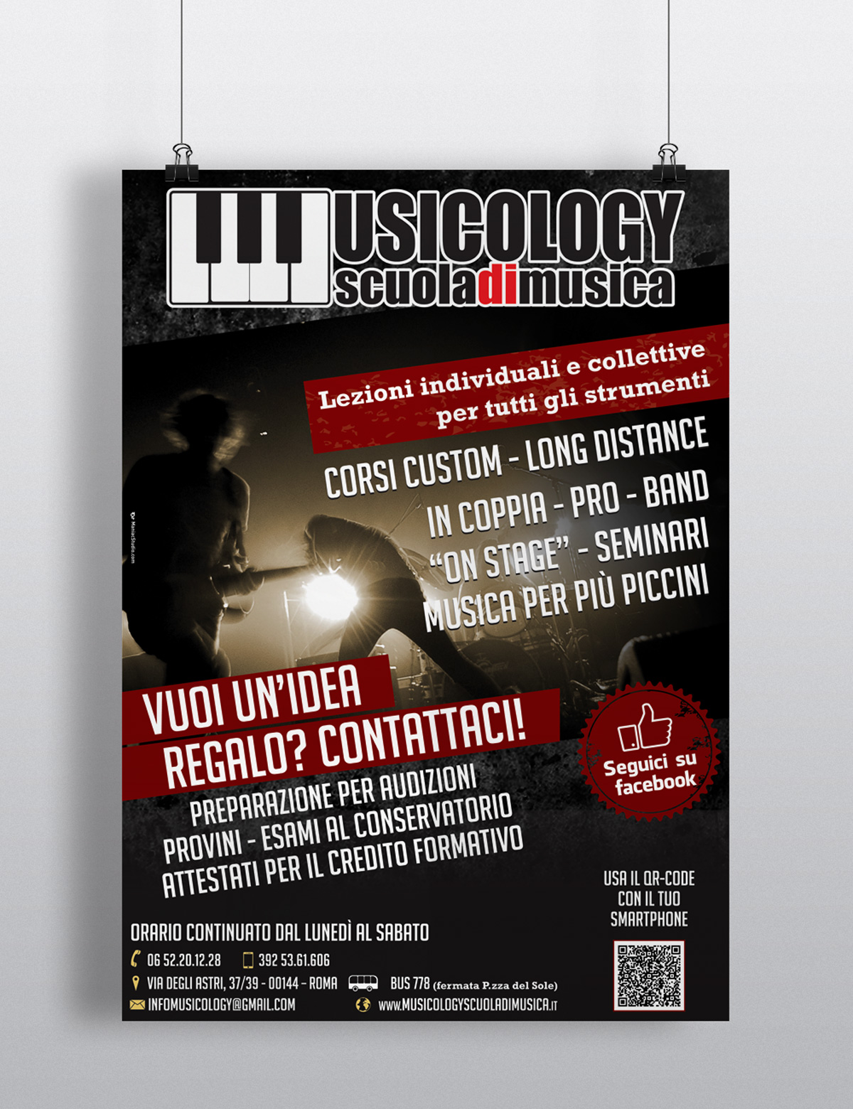 Musicology Locandina by Maniac Studio