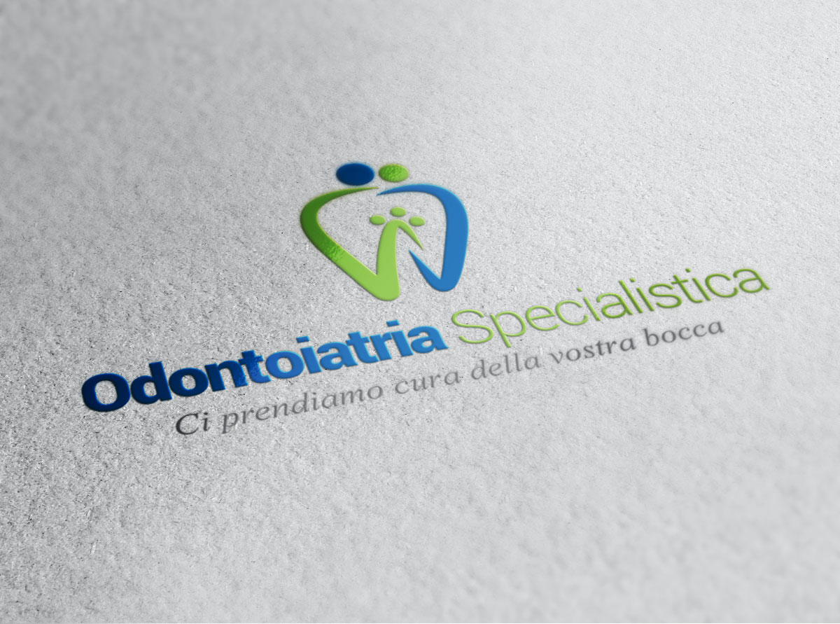 Odontoiatria Specialistica Ideazione Logo by Maniac Studio